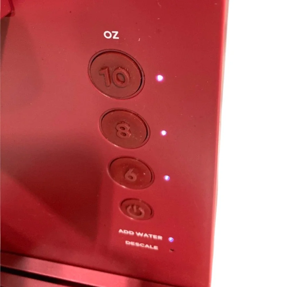 Keurig K-Express Essentials Single Serve K-Cup Pod Coffee Maker Red 45oz‎ Slim